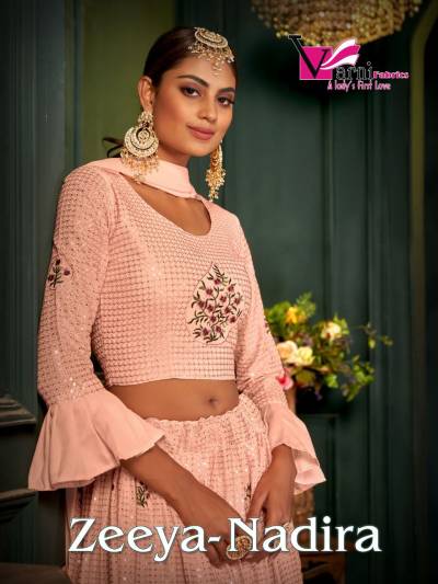 Zeeya Nadira By Varni Fabrics Partywear Lehenga Choli Collection